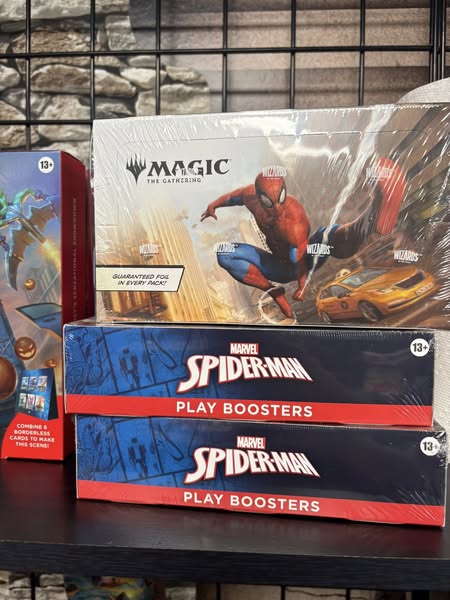 Spider-Man Draft at Hole in the Wall Hobbies